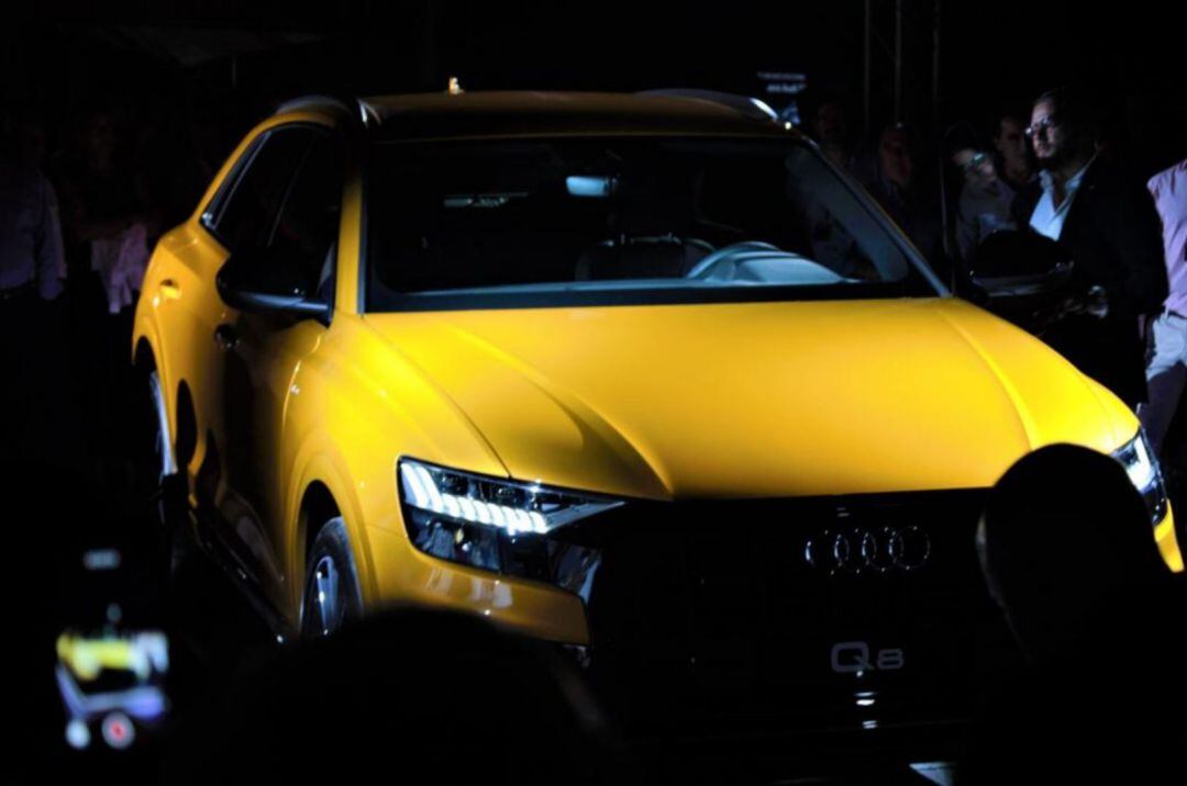 Nuevo Audi Q8 presentado en Zahara de los Atunes