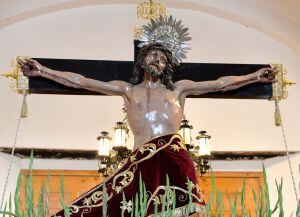 El Cristo de la Agonía procesiona en Valdemoro