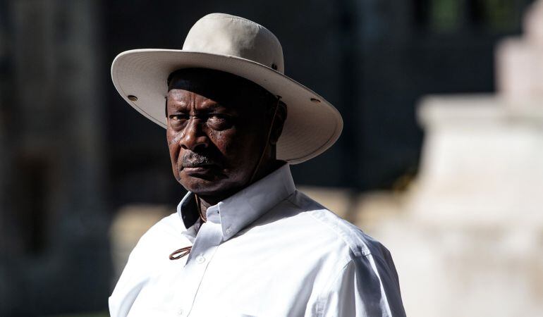 President of Uganda Yoweri Museveni.