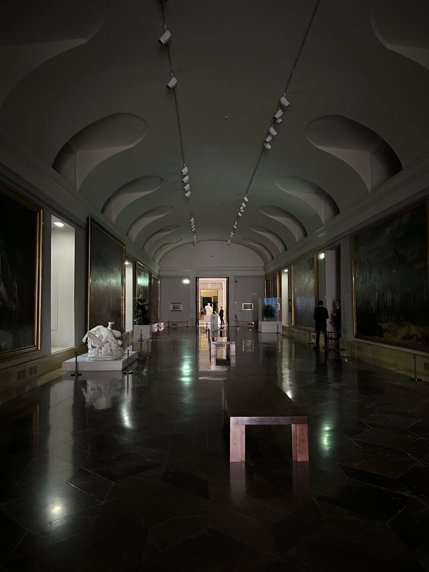 MADRID, 28/04/2025.- Estado de las salas del Museo del Prado tras el desalojo coordinado de todas las personas que se encontraban visitando el museo tras el apagón eléctrico, este lunes, en Madrid. EFE/ Museo Del Prado SOLO USO EDITORIAL/SOLO DISPONIBLE PARA ILUSTRAR LA NOTICIA QUE ACOMPAÑA (CRÉDITO OBLIGATORIO)
