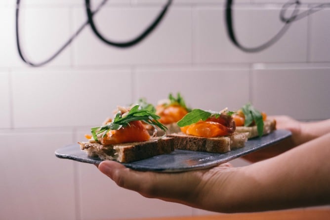 Fotografía cedida por las Hermanas Arce de uno de los platos de &#039;Foodie&#039;