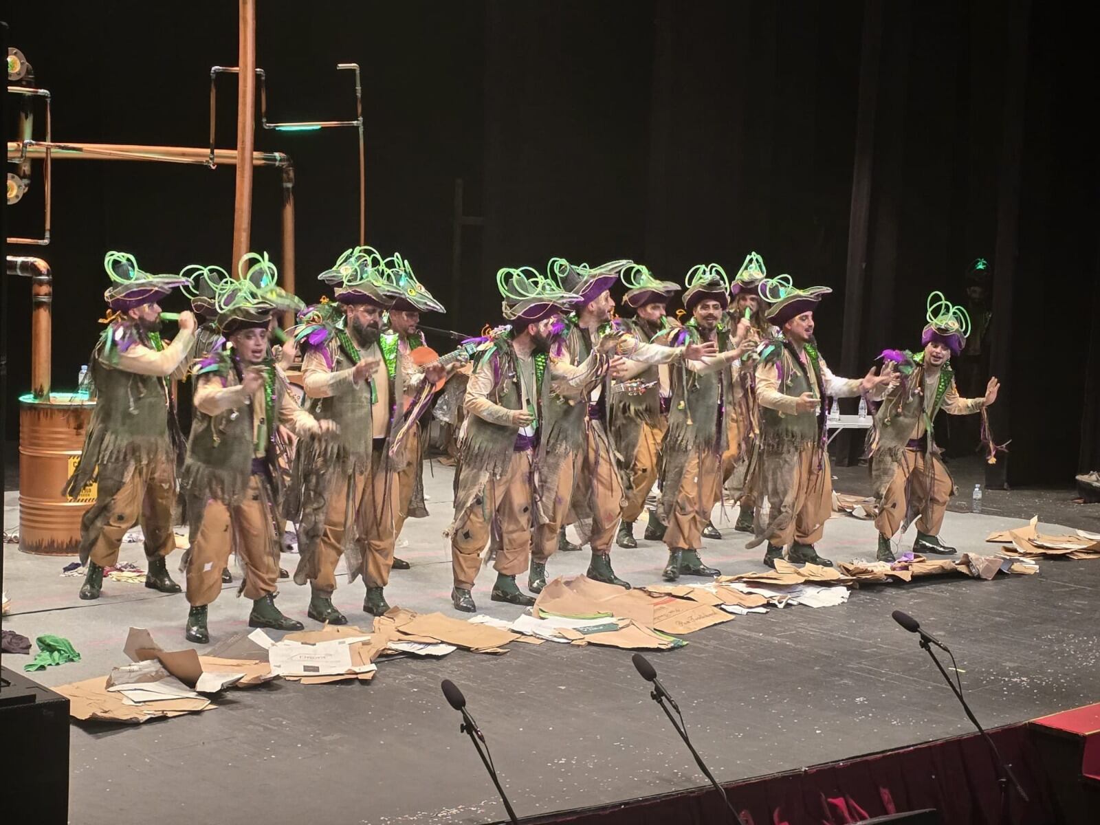 Murga Se Mace Tarde en preliminares 2026