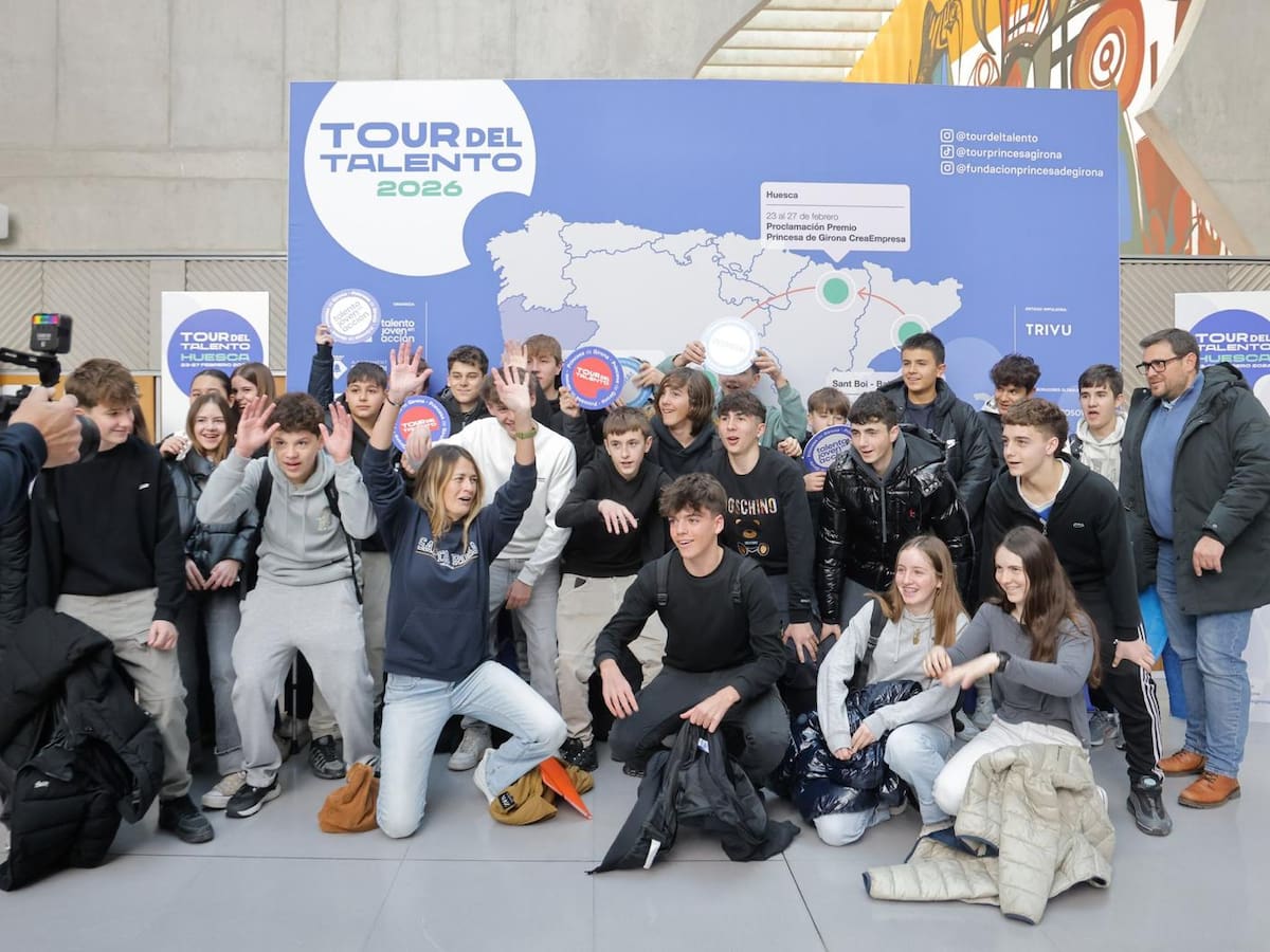 El Tour del talento convierte Huesca en punto de encuentro para el futuro profesional de los jóvenes