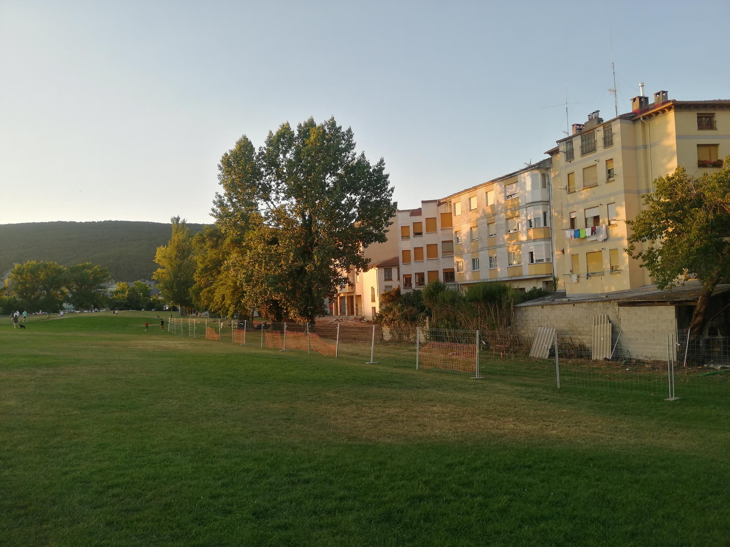 Obras del vial perimetral de la Ciudadela