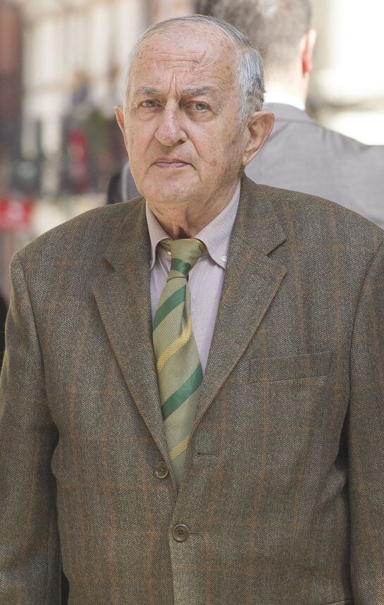 MADRID, SPAIN - APRIL 23: Spanish writer Juan Goytisolo arrives at the University of Alcala de Henares for the Cervantes Prize award ceremony in Madrid, Spain, on April 23, 2015. (Photo by Eduardo Parra/Getty Images)