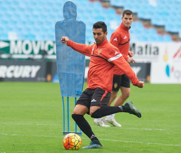 Ángel no pudo completar el partido en Bilbao pero asegura que estará en condiciones de jugar el domingo