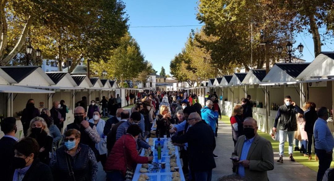 Fiesta del Primer Aceite celebrada este mes de noviembre en Baeza.