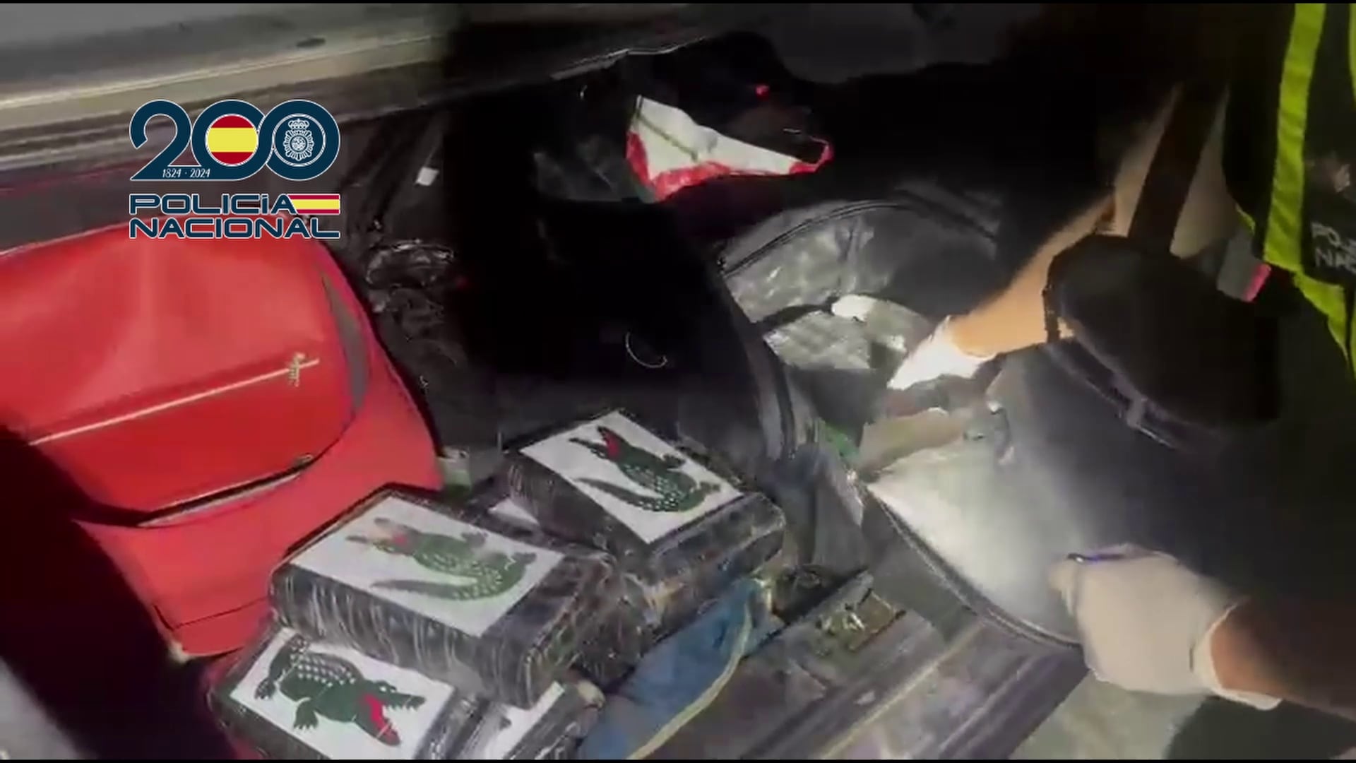 Droga intervenida por parte de la Policía Nacional