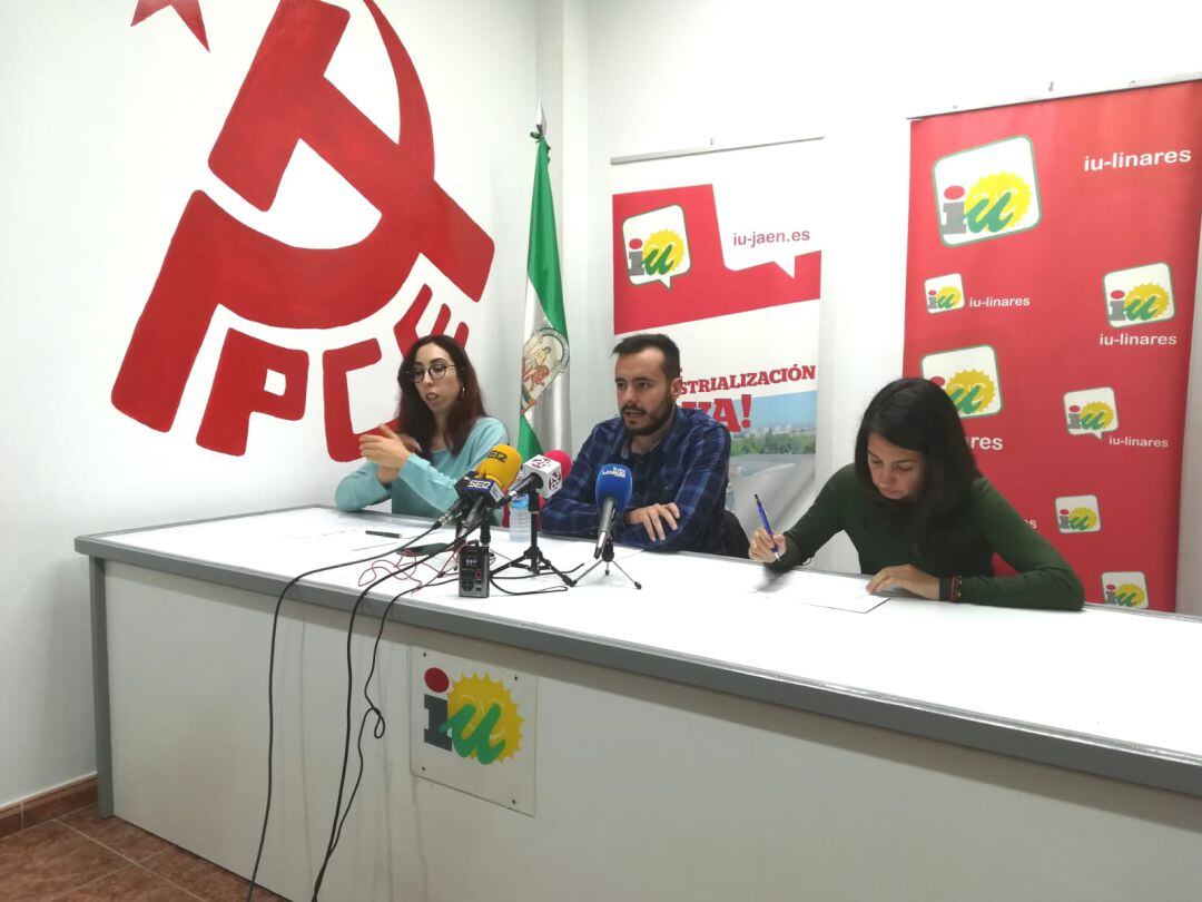 Sheila Carmona, Carmelo Grajera y Ana Manuela Jiménez.