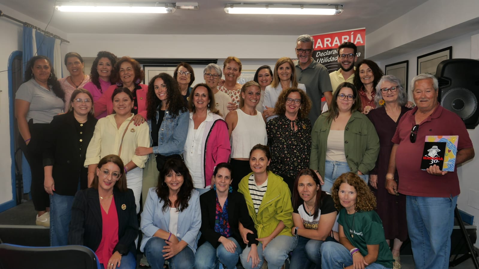 Asistentes a la Asamblea General de Mararía Lanzarote.