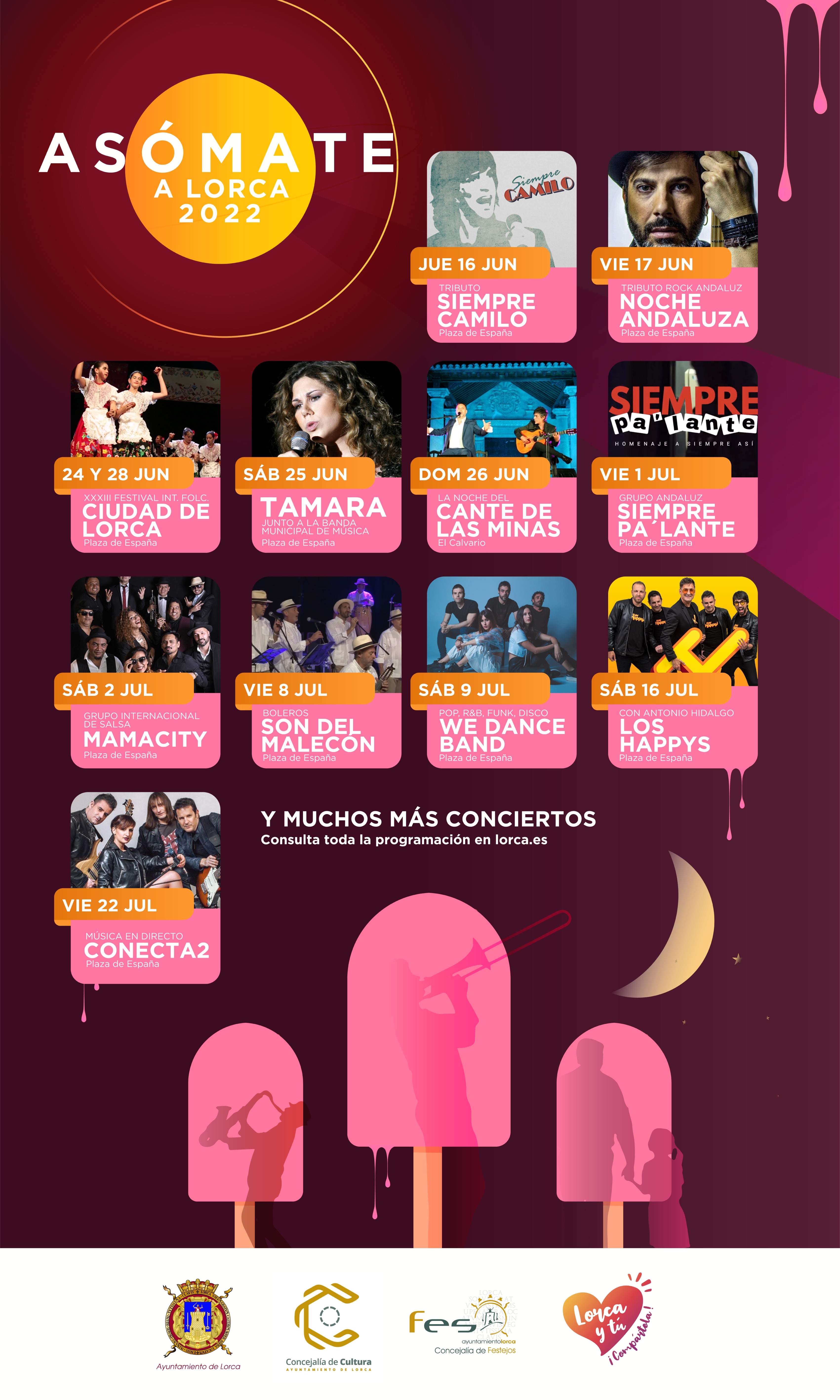 Cartel de 'Asómate a Lorca'