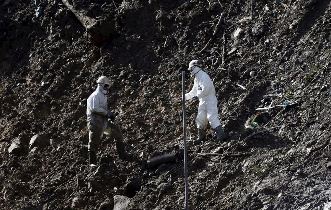 El juzgado de Durango asume la doble investigación sobre el derrumbe del vertedero de Zaldibar