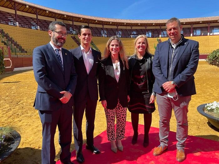 Un momento de la inauguración