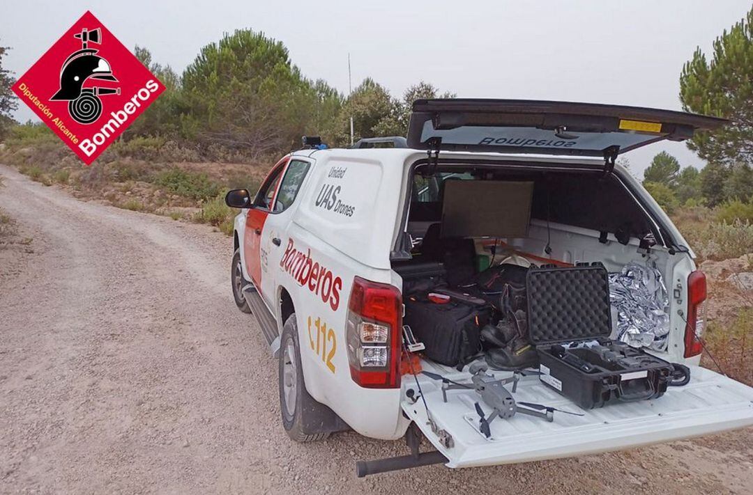 Puesto de mando avanzado de la búsqueda