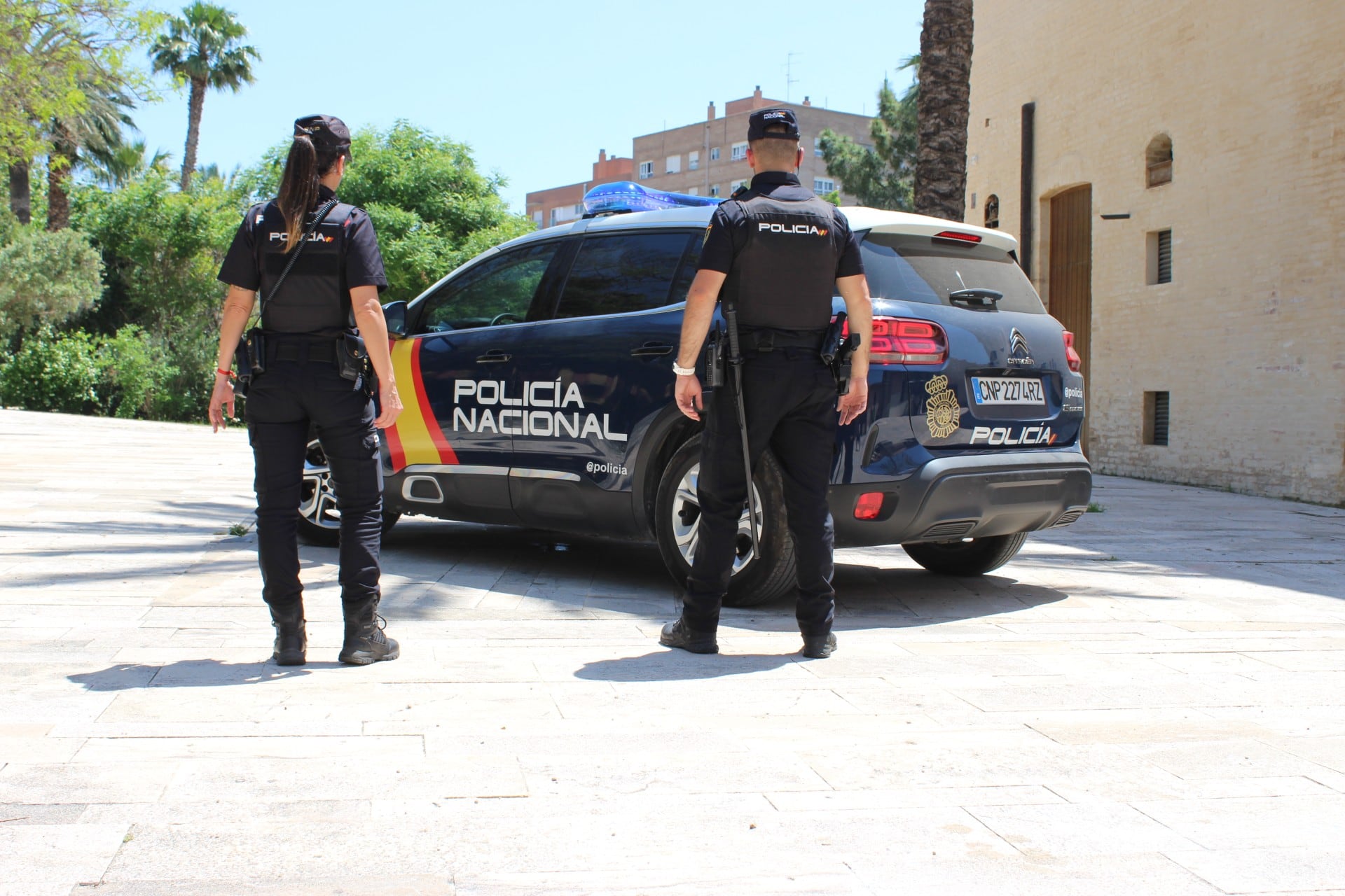 Agentes de la Policía Nacional, en una imagen de archivo.