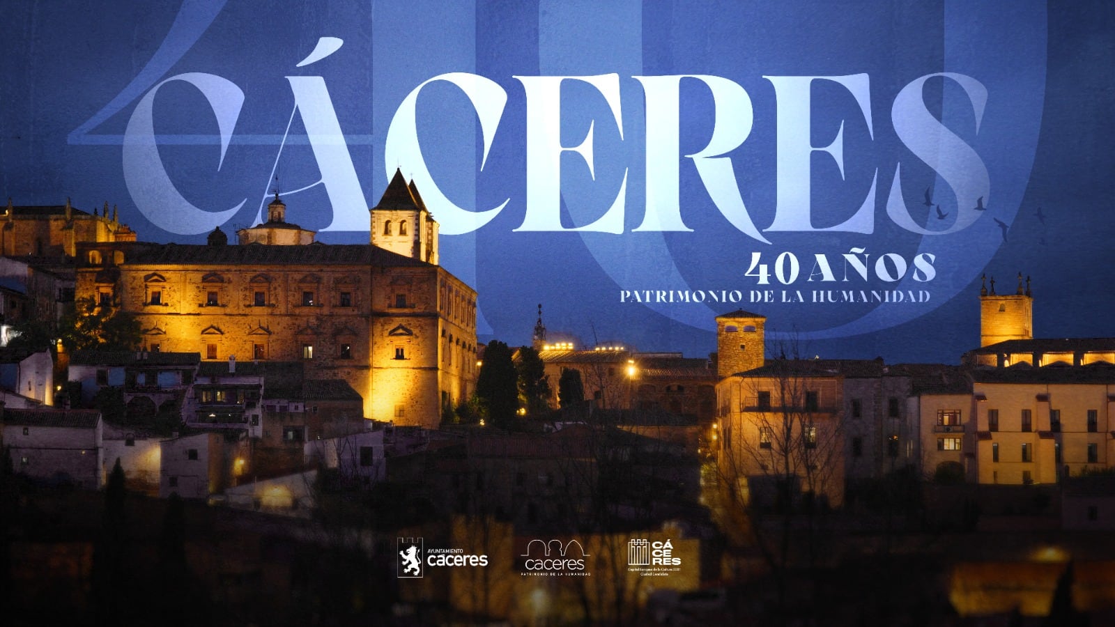 Cartel del Ayuntamiento de Cáceres para FITUR 2026