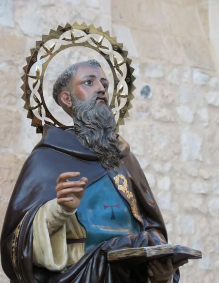 Imagen de San Antonio Abad, patrón de los animales