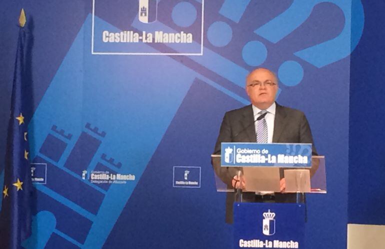 El delegado de la Junta, Pedro Antonio Ruiz Santos