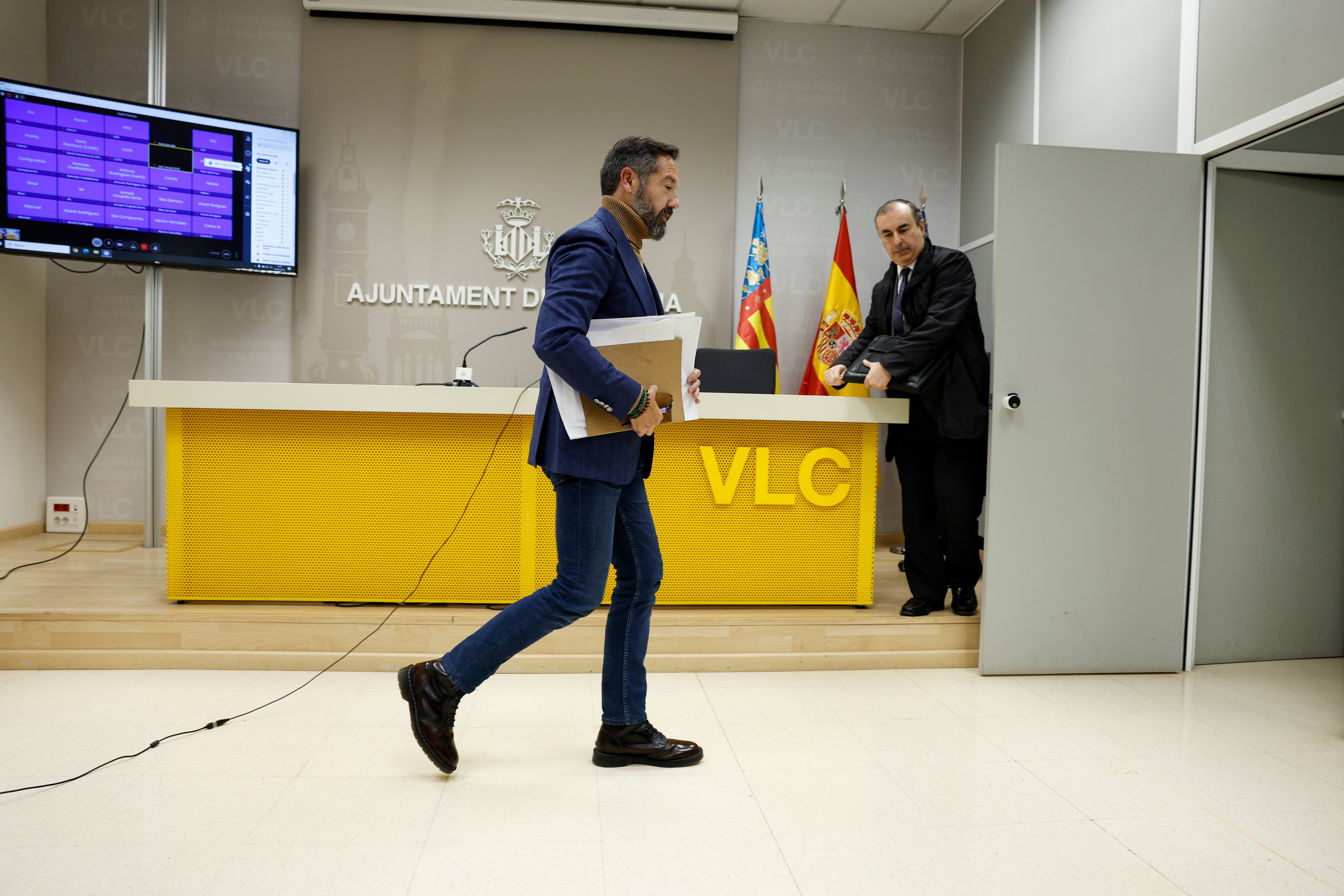 El exteniente de alcalde de Vox en el Ayuntamiento de València Juanma Badenas