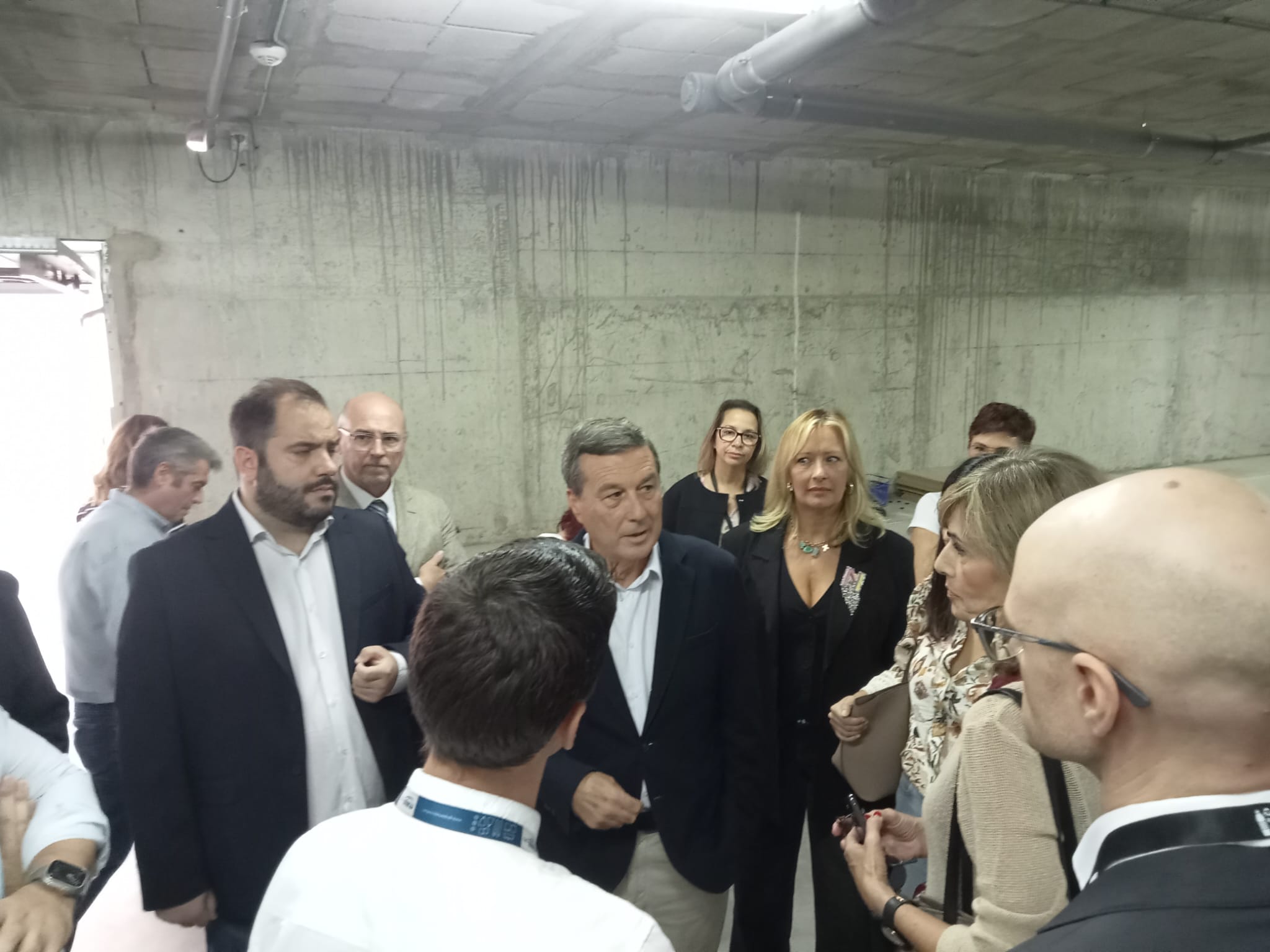 Momento de la visita