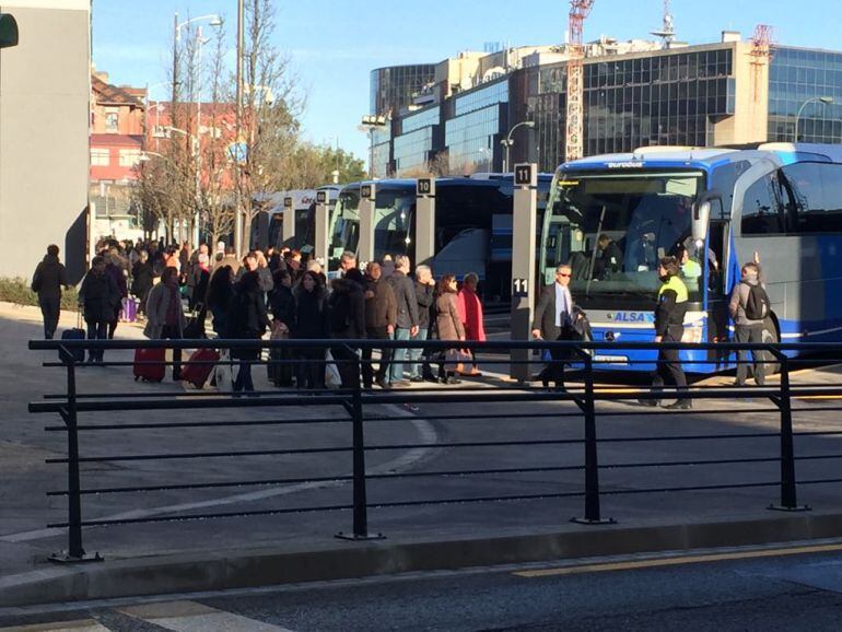 Imagen de archivo de la estación de autobuses de Bilbao