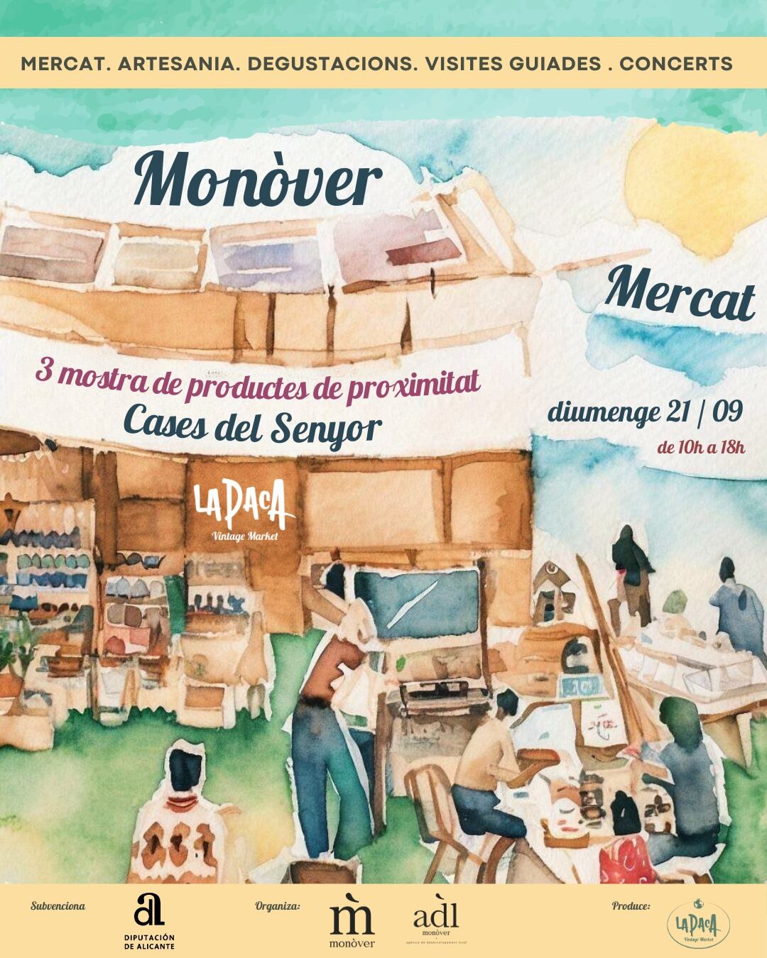 El programa de actividades incluye degustaciones, talleres, visitas guiadas gratuitas y conciertos