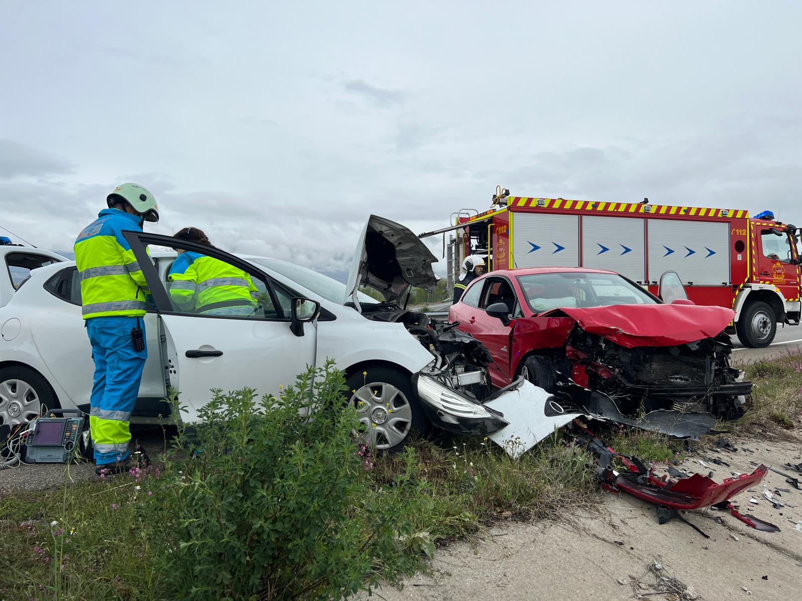 Dos muertos tras dos choques frontales consecutivos a la misma altura de la M-609 en Soto del Real