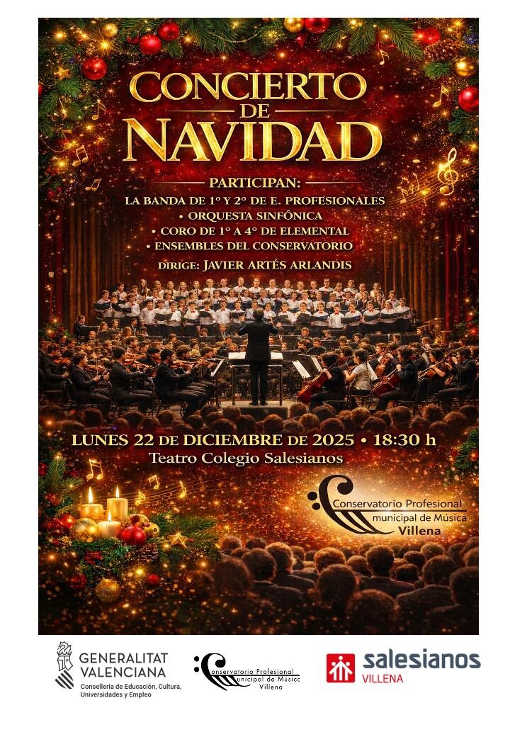 Cartel del concierto