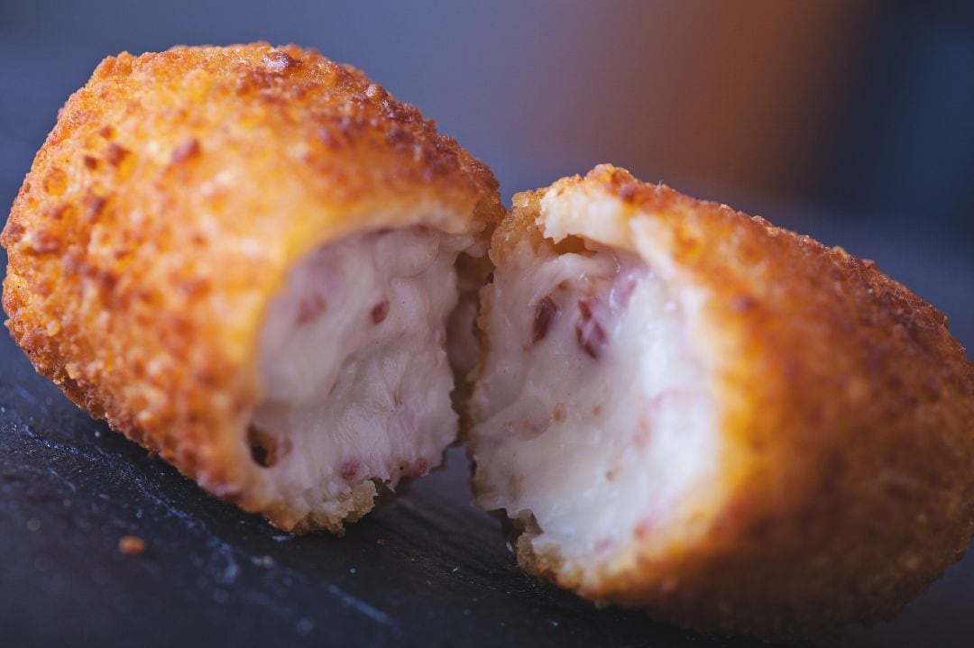 Croquetas de jamón.