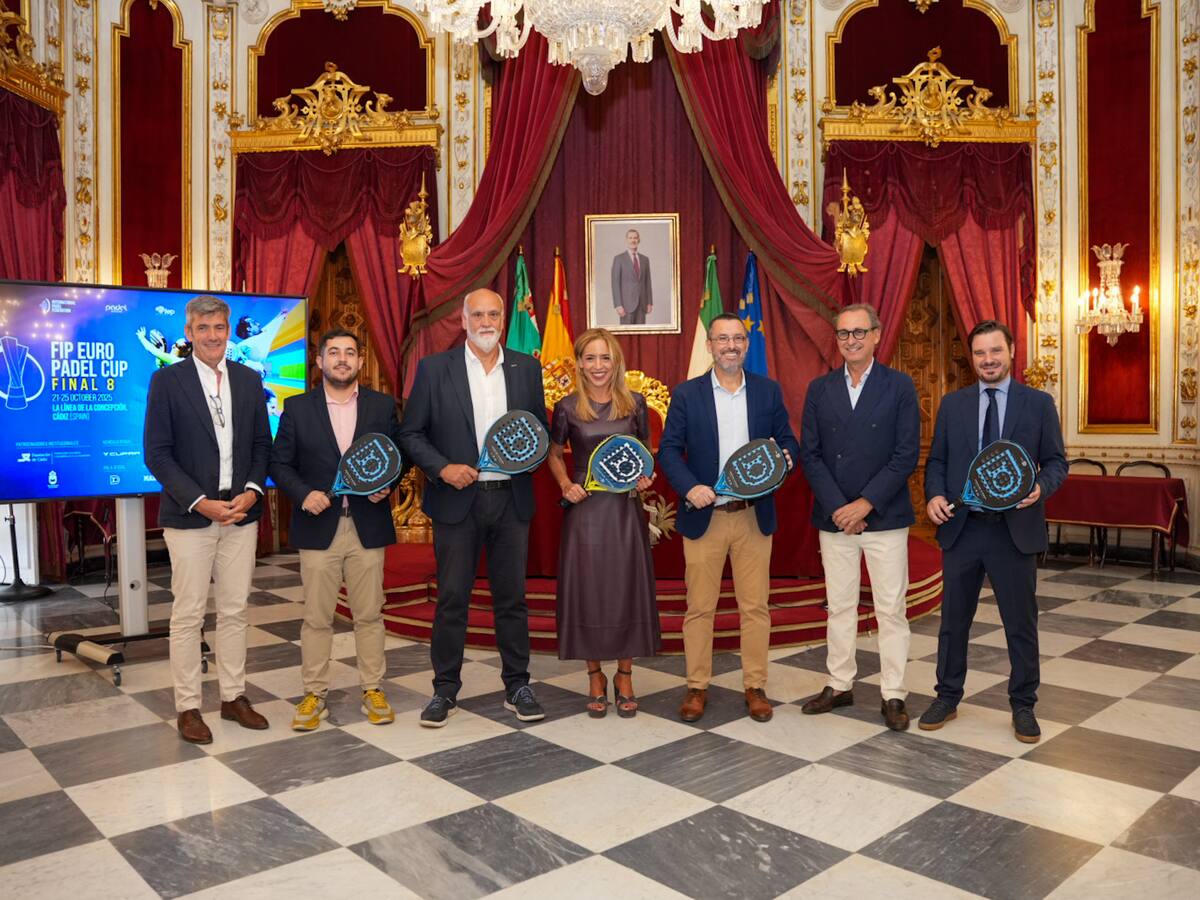 La FIP Euro Pádel Cup 2025 reúne en La Línea a la élite europea de este deporte