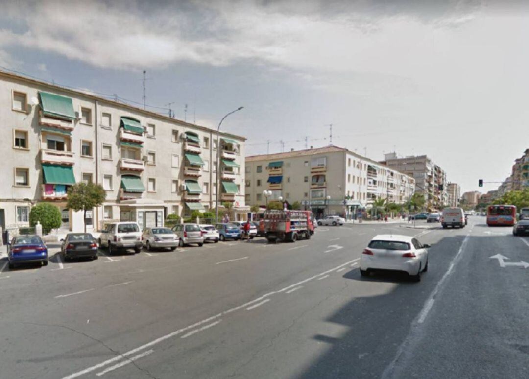 Avenida Padre Esplá en Alicante