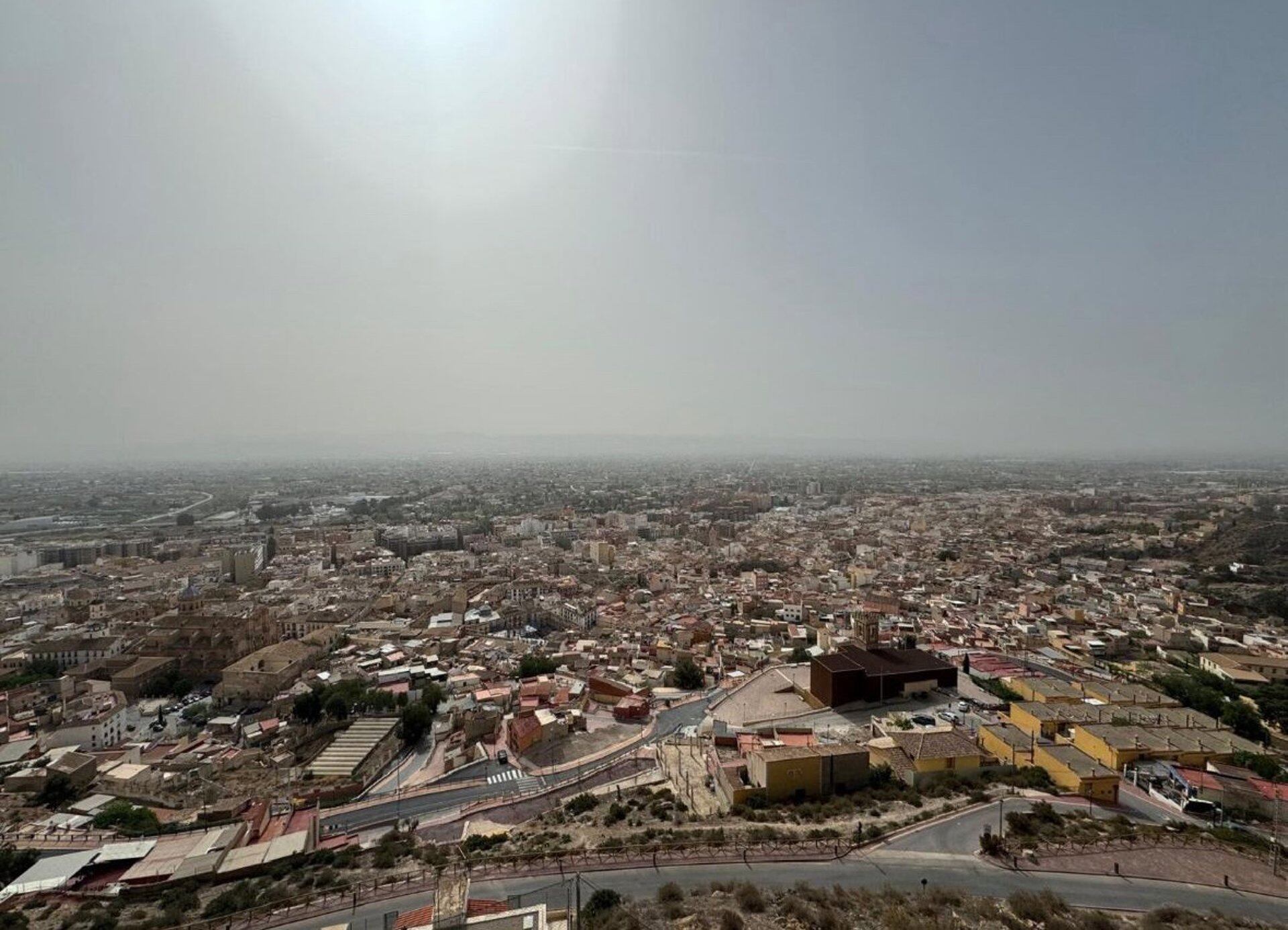 Imagen aérea del municipio de Lorca