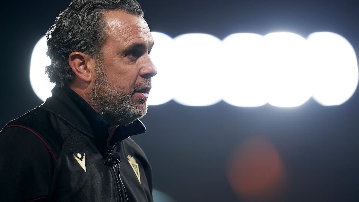 Sergio González, tras la eliminación del Cádiz en Copa del Rey: "No es excusa, pero este partido se ha jugado porque somos nosotros"