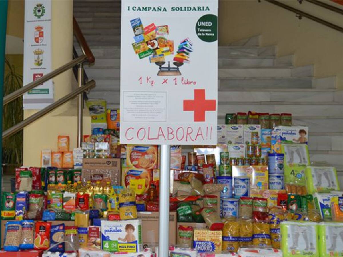 Gran iniciativa de la UNED de Talavera en favor de los más necesitados