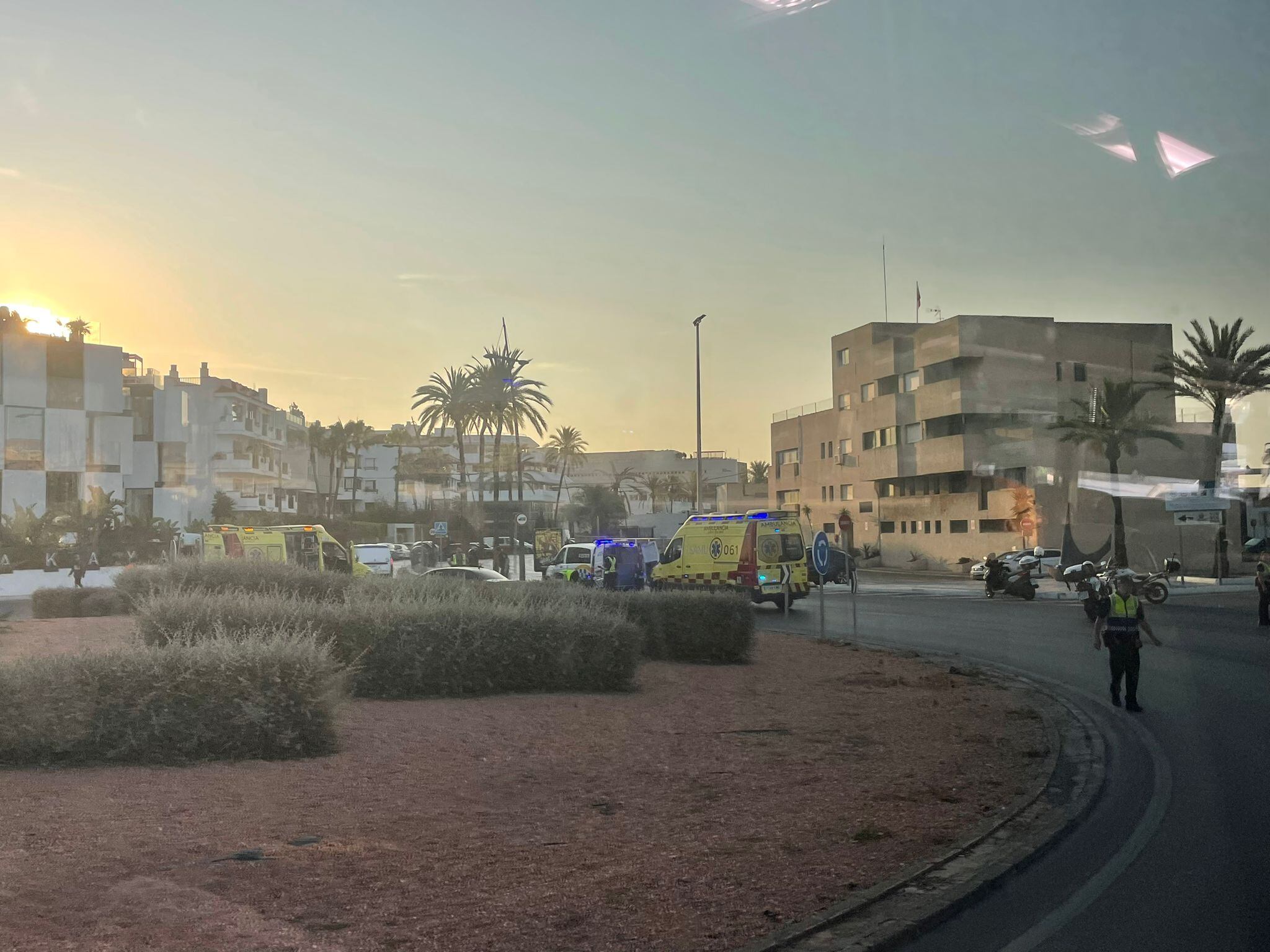 El accidente se ha producido a primera hora de la mañana