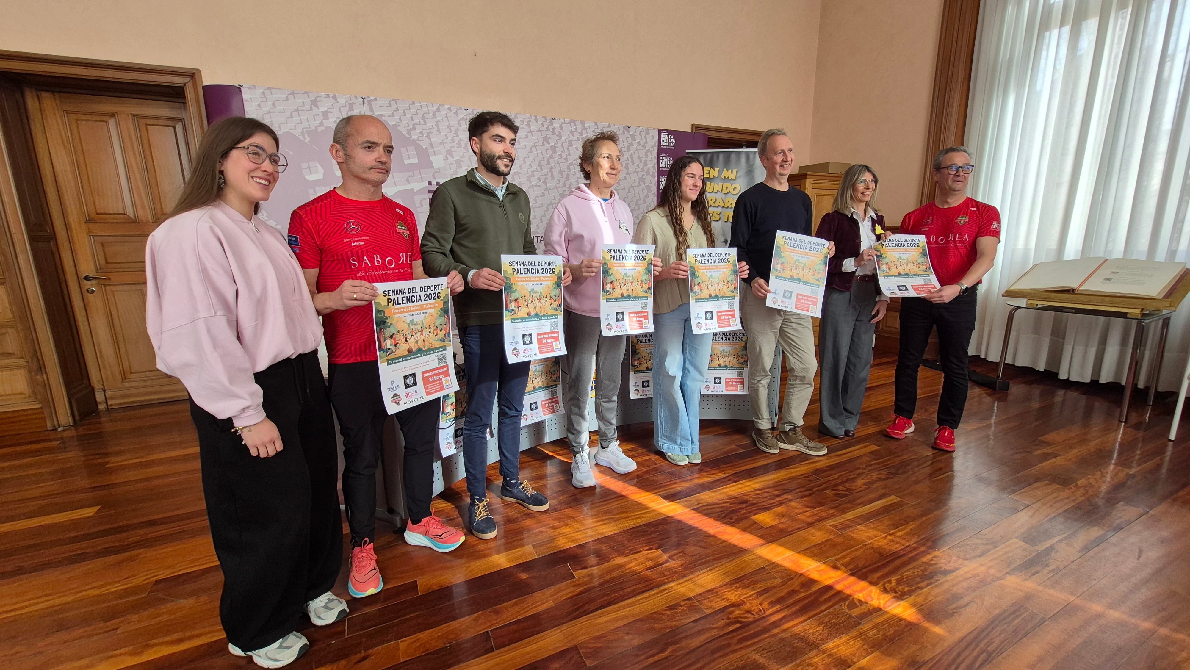 Palencia celebrará en abril de 2026 su gran Semana del Deporte con más de 15 entidades locales y un reto solidario de 24 horas