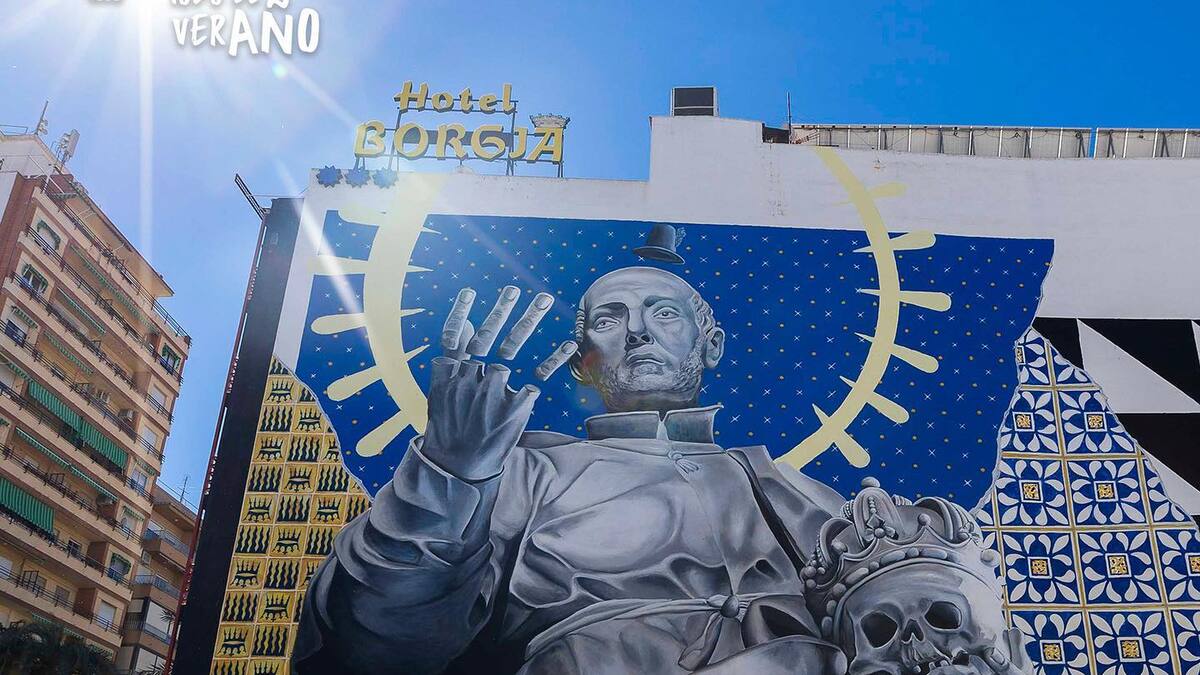 El historiador Santiago La Parra critica el nuevo mural dedicado a San Francisco de Borja