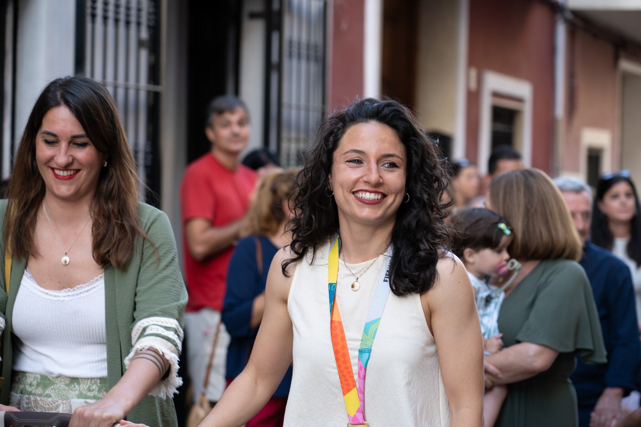 Ivana Andrés a la recepció a Aielo // Ajuntament Aielo de Malferit