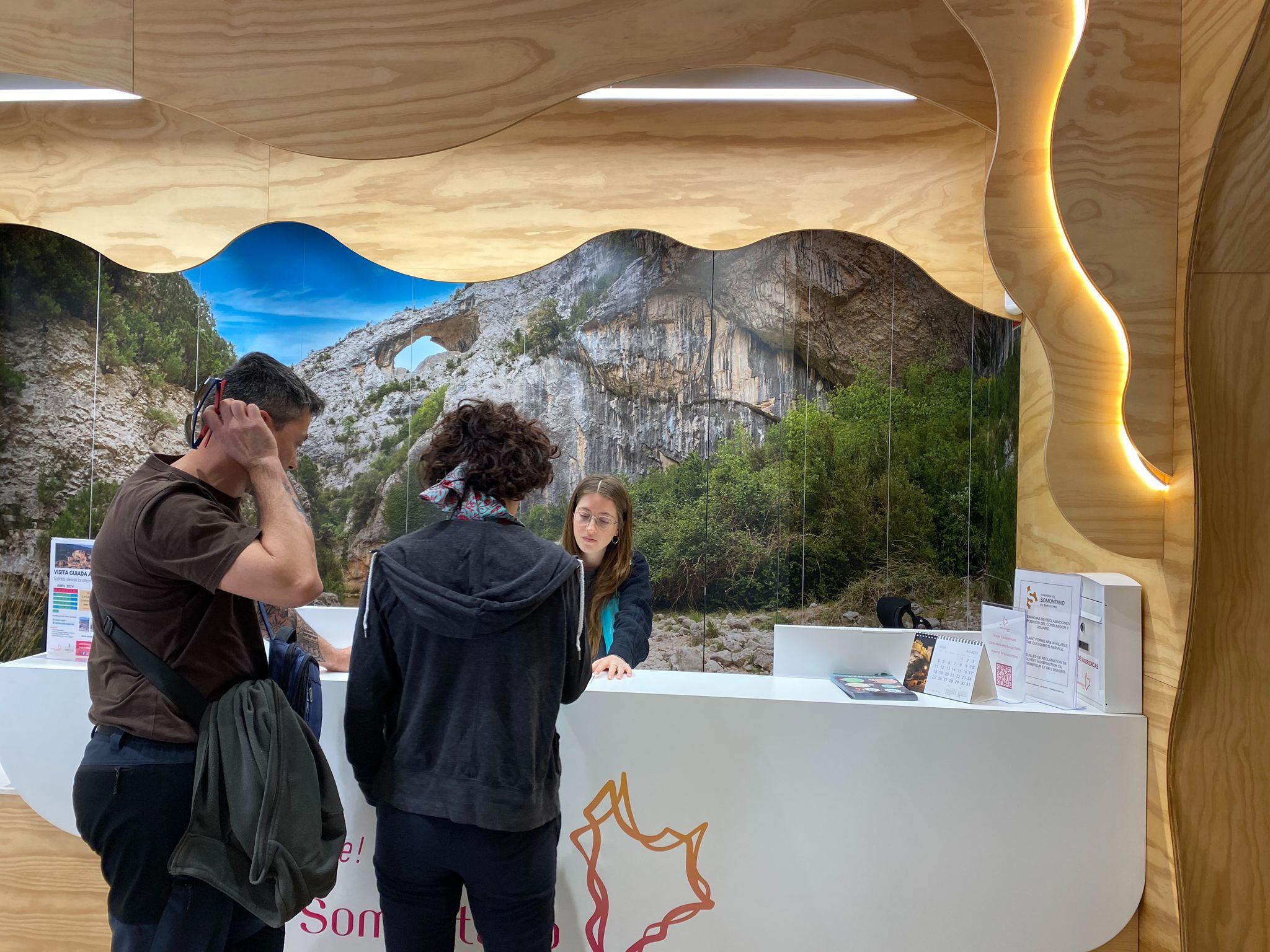 Oficina de turismo comarcal en Alquézar