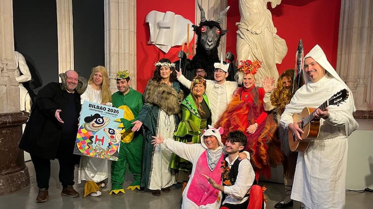 Más de 50 actividades llenarán Bilbao del 12 al 17 de febrero durante el Carnaval 2026