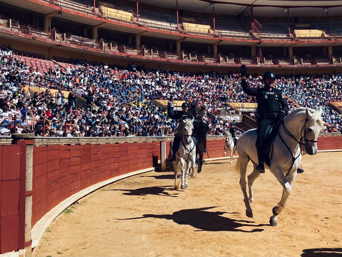 Exhibición de la Policía Nacional en Córdoba