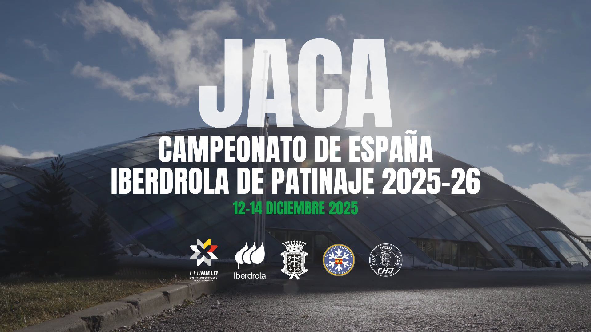 El Campeonato de España de patinaje sobre hielo se celebrará en Jaca del 12 al 14 de diciembre