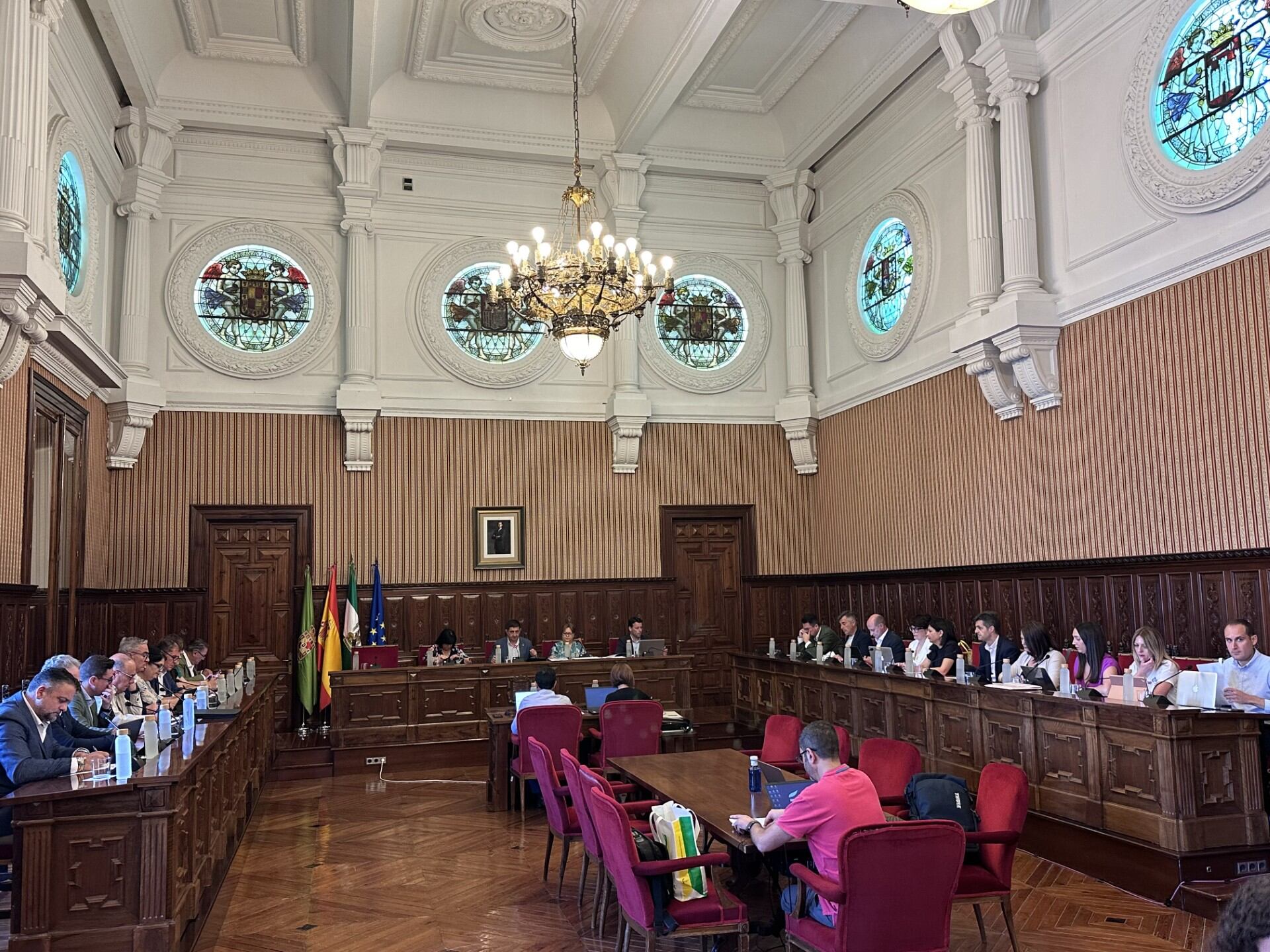 Salón de Plenos del Palacio Provincial.
