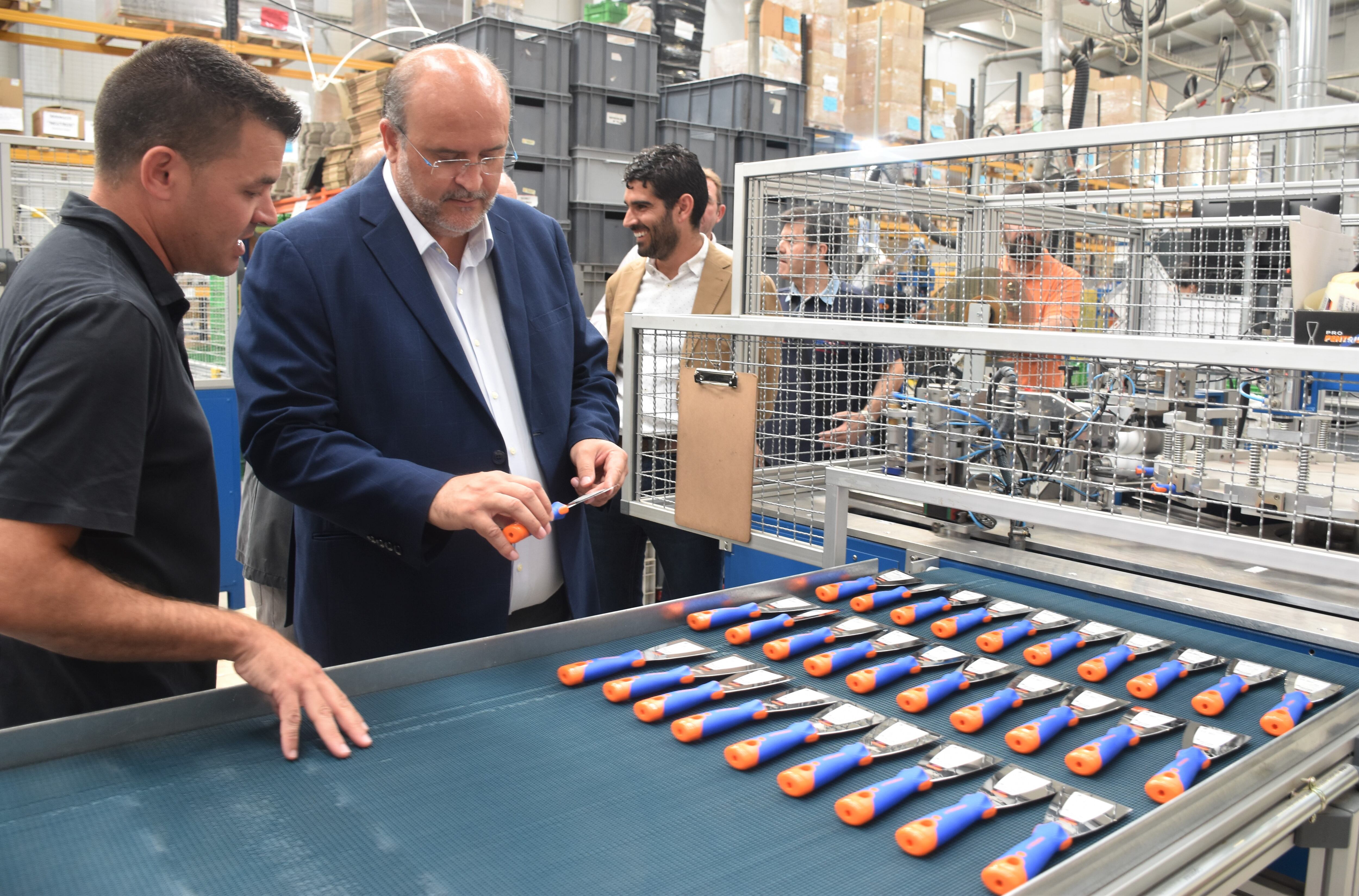 El vicepresidente Martínez Guijarro en esta empresa de Romica