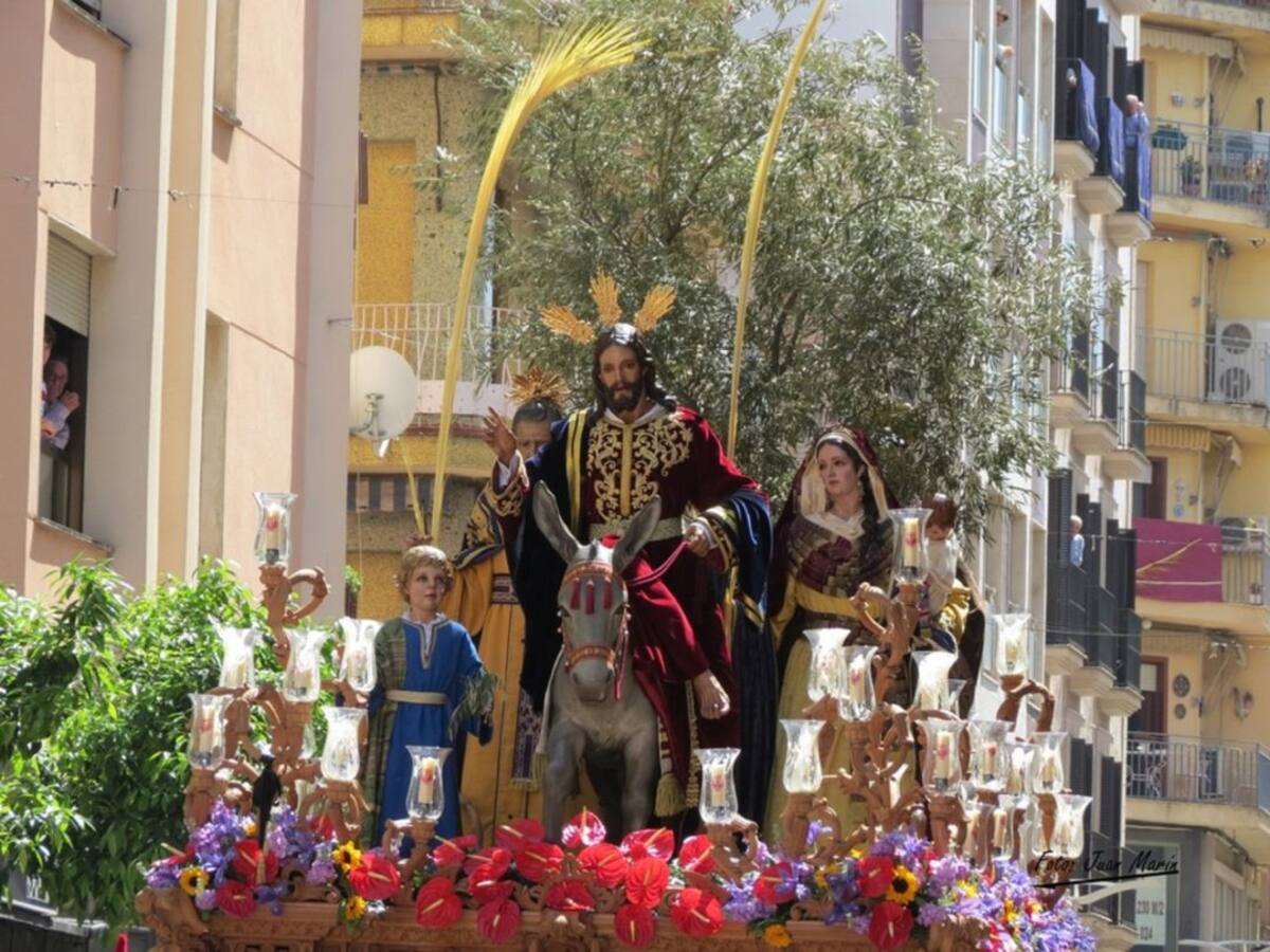 La Borriquilla y Santa Cena se preparan para un atípico Domingo de Ramos