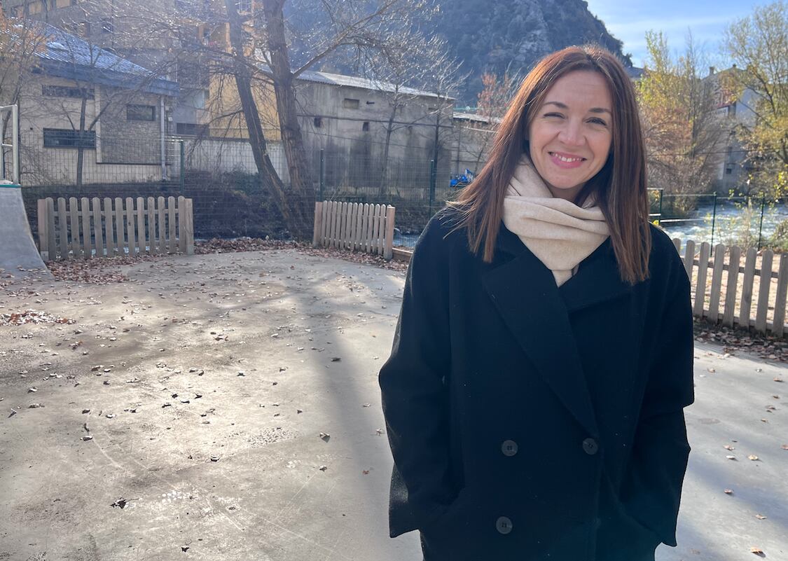 La número 2 de la candidatura de Desperta Laurèdia, Sofia Cortesao.