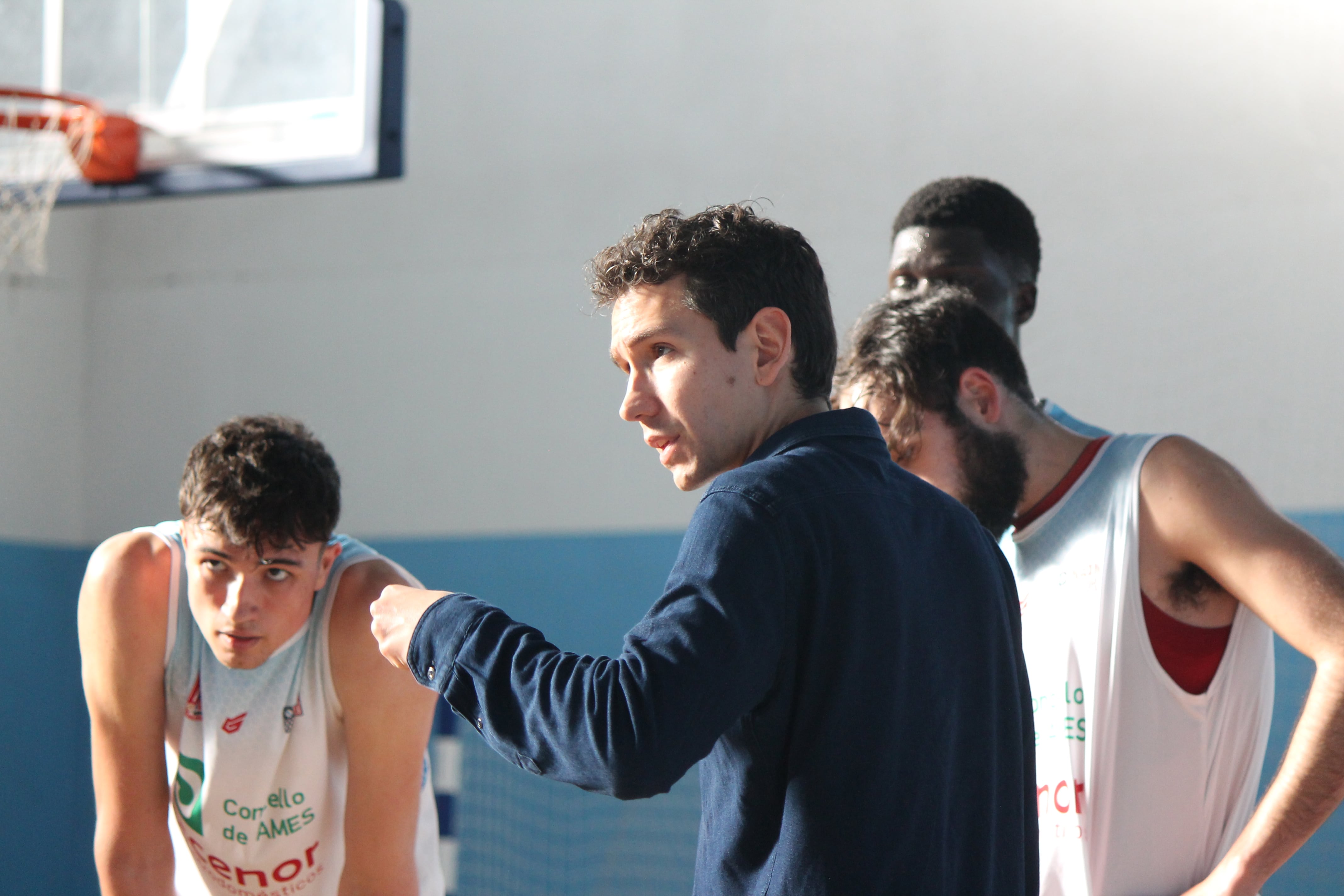 Denis Pombar será el nuevo entrenador ayudante de Diego Ocampo. / Foto: CB Tizona
