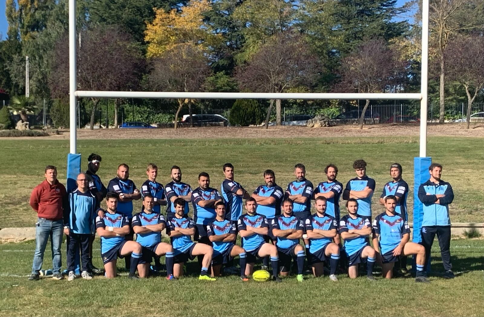 La plantilla del Rugby Aranda para la temporada 2021/2022