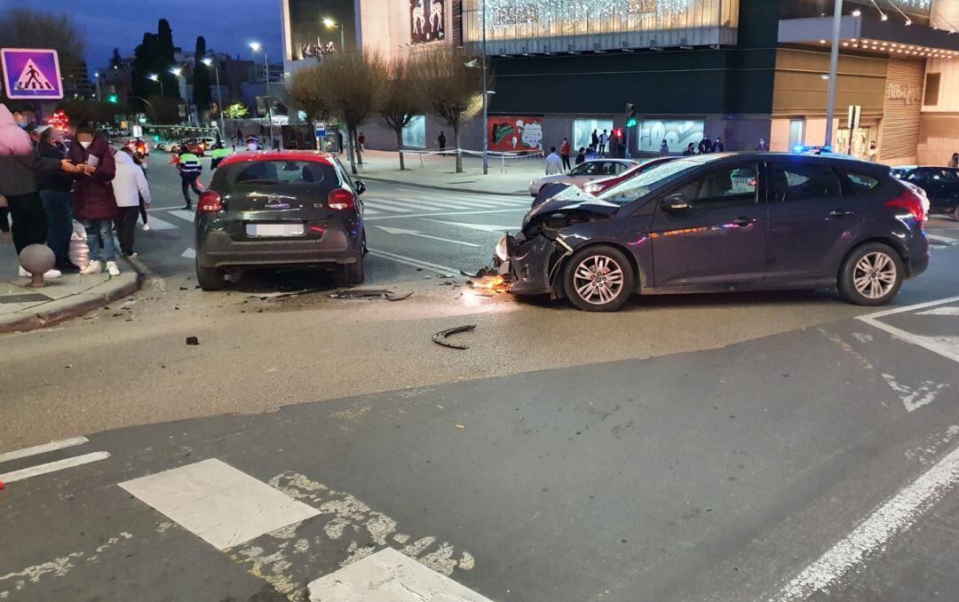 El choque que tuvo lugar, en la capital jienennse, en la tarde de Nochevieja