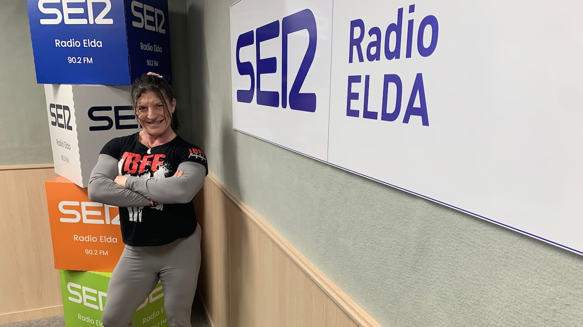 Mar Ortega, fisico-culturista de Elda, repasa su treyectoria